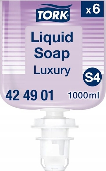 Изображение Dozownik do myda Tork Tork - Luksusowe mydo w pynie, S4, 1 l