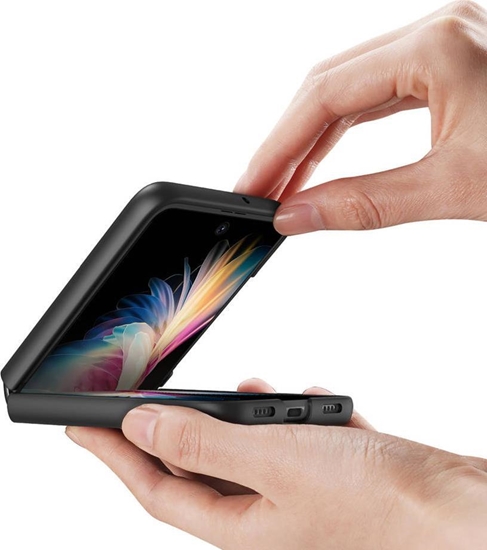 Picture of Dux Ducis Dux Ducis Fino etui pokrowiec pokryty nylonowym materiaem Huawei P50 niebieski