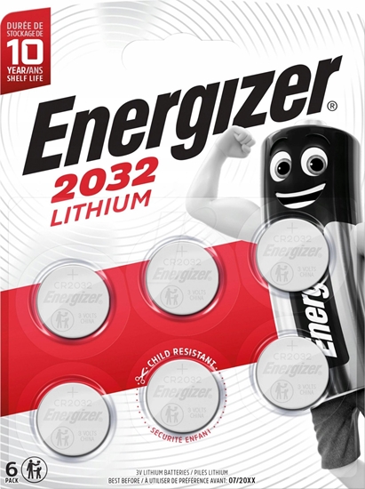 Picture of Energizer BATERIE ENERGIZER SPECJALISTYCZNE CR2032 6 SZTUK NEW