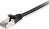 Изображение Equip Cat.6 S/FTP Patch Cable, 5.0m, Black, 30pcs/set