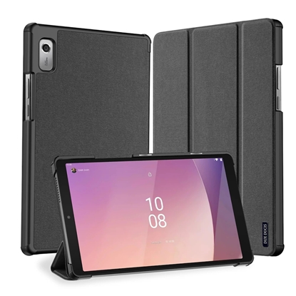 Attēls no Dux Ducis Domo Maks ar statīvu un Miega gudru funkciju priekš Lenovo Tab M9 TB310 Black