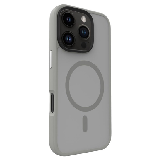 Изображение Evelatus Apple iPhone 16 Pro Max Hybird Case With Magsafe PC+TPU Silver