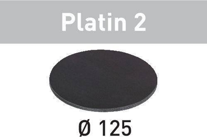 Picture of Smilšpapīrs ekscentra slīpmašīnai Platin 2; 125 mm; S2000; 15 gab.