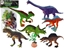 Attēls no Figurka LeanToys Zestaw Figurek 6 Dinozaurów Akcesoria