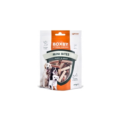 Attēls no Gardums kucēniem Boxby Mazās šķēlītes 100g