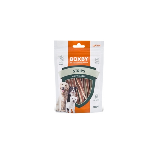 Picture of Gardums suņiem Boxby Strēmelītes 100g