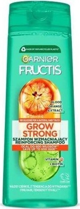 Attēls no Garnier Fructis Grow Strong Orange wzmacniajcy szampon do wosów cienkich z tendencj do wypadania 400ml