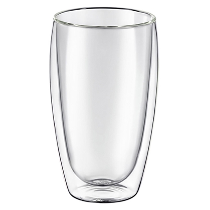 Attēls no Glāžu kompl. Mia Latte dubultsienu, stikla 400ml 2gab.