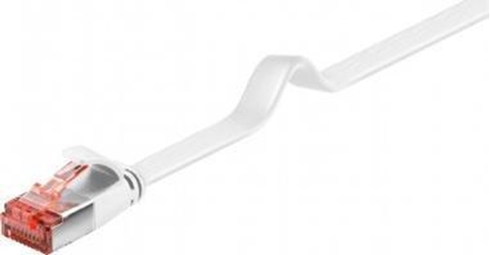 Picture of Goobay CAT 6 kabel krosowy paski,U/FTP, biay - Dugo kabla 2 m