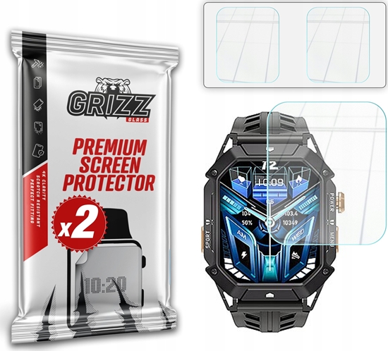 Picture of GrizzGlass Szko hybrydowe GrizzGlass HybridGlass do Oukitel BT80