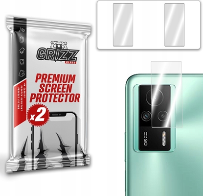 Attēls no GrizzGlass Szko hybrydowe na aparat Grizz Xiaomi Redmi K60e