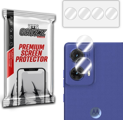 Изображение GrizzGlass Szko na aparat GrizzGlass HybridGlass Camera do Motorola Moto G85