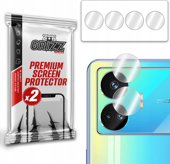 Picture of GrizzGlass Szko na aparat GrizzGlass HybridGlass Camera do Realme GT Neo5 SE