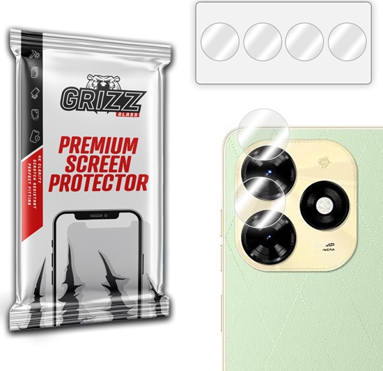 Picture of GrizzGlass Szko na aparat GrizzGlass HybridGlass Camera do Tecno Spark 20P