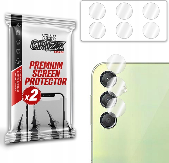 Изображение GrizzGlass Szko na aparat GrizzGlass HybridGlass Camera Samsung Galaxy A24 4G