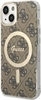 Picture of Guess Guess 4G MagSafe - Etui iPhone 14 (Brzowy)