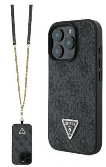 Изображение Guess GUHCP16LP4TDSCPK Back Case for Apple iPhone 16 Pro