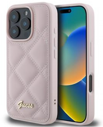 Attēls no Guess GUHCP16LPSQSQSP Back Case for Apple iPhone 16 Pro