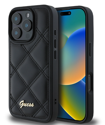 Изображение Guess GUHCP16MPSQSQSK Back Case for Apple iPhone 16 Plus