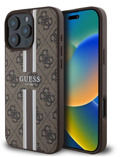 Picture of Guess GUHMP16XP4RPSW iPhone 16 Pro Max 6.9" brązow