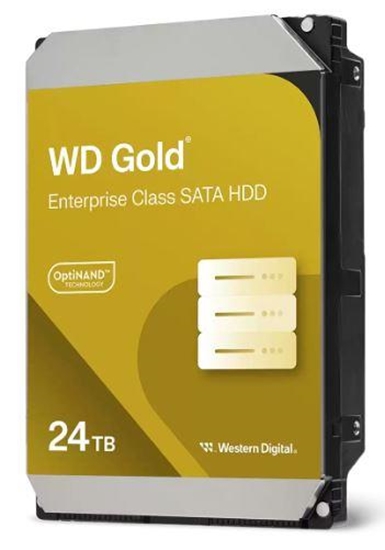 Picture of HDD|WESTERN DIGITAL|Gold|24TB|SATA|512 MB|7200 rpm|3,5"|WD241KRYZ