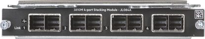 Изображение HP HEWLETT PACKARD ENTERPRISE Modu rozszerze Aruba 3810M 4-port Stacking Module - JL084A