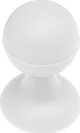 Picture of Hurtel Uchwyt silikonowy do telefonu z przyssawk z okrga gówka biay Uchwyt silikonowy do telefonu z przyssawk z okrga gówka biay