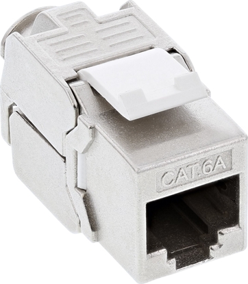 Изображение InLine Modu zatrzaskowy InLine® RJ45 Keystone Jack kat.6a