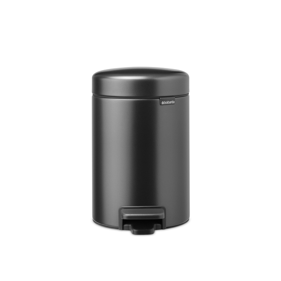 Picture of BRABANTIA atkritumu tvertne ar pedāli NewIcon, 3L, Confident Grey