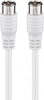 Изображение Kabel Goobay Antenowy (F) 2.5m biay (JAB-854904)