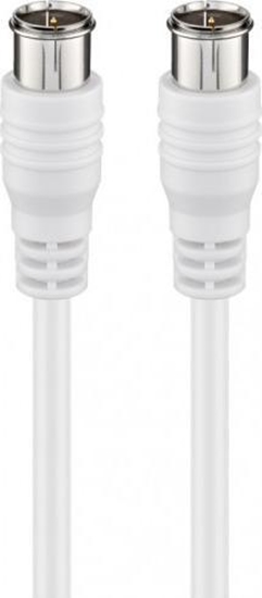Изображение Kabel Goobay Antenowy (F) 2.5m biay (JAB-854904)