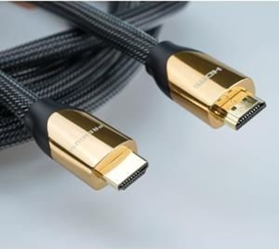 Picture of Kabel Roline HDMI - HDMI 1m zoty (JAB-3027868)