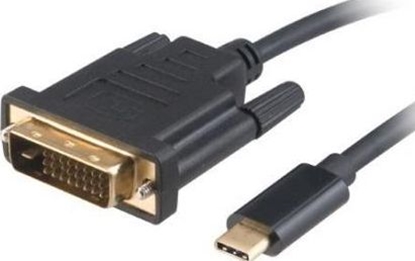 Attēls no Kabel USB Akasa USB-C - DVI-D 1.8 m Czarny (AK-CBCA10-18BK)