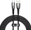 Attēls no Kabel USB Baseus USB-A - USB-C 2 m Czarny (BSU3852)