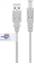 Изображение Kabel USB Goobay USB-A - USB-B 3 m Szary (JAB-853300)