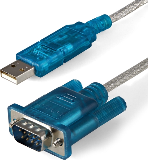 Picture of Kabel USB StarTech USB-A - RS-232 0.9 m Przezroczysty (ICUSB232SM3)