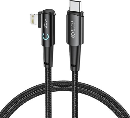 Attēls no Kabel USB Tech-Protect USB-C - Lightning 1 m Czarny (THP2126)