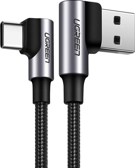 Picture of Kabel USB Ugreen USB-A - USB-C 0.5 m Czarny (20855B)