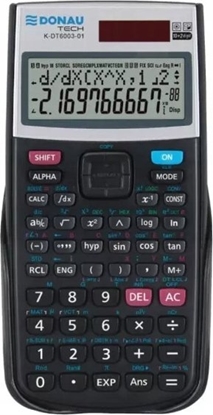 Изображение Kalkulator Donau Kalkulator naukowy DONAU TECH, 401 funkcji, 164x84x19 mm, czarny