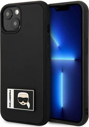 Attēls no Karl Lagerfeld Etui do iPhone 13 6,1 czarny hardcase Ikonik Patch