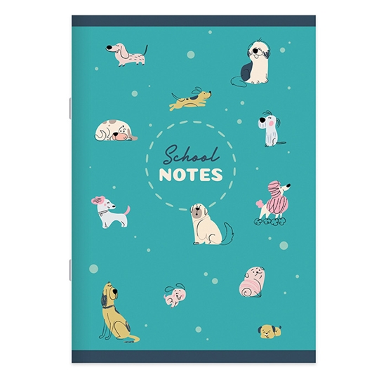 Picture of Klade A4 40 rūtiņu lapas skavota dzīvnieki