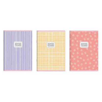 Picture of Klade A4 60 rūtiņu lapas skavota krāsainas