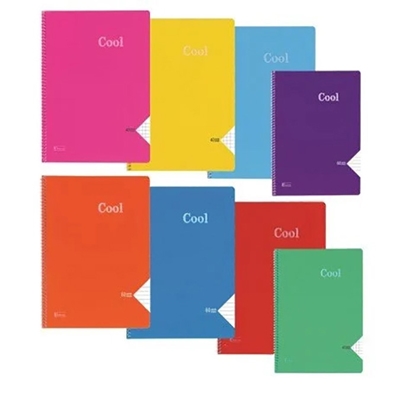 Picture of Klade A4 rūtiņu 60lpp ar spirāli, Cool
