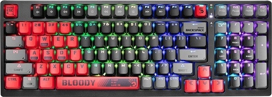 Picture of Klawiatura A4Tech Red switch (S98-SR-80)