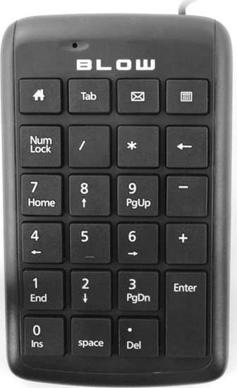 Изображение Klawiatura Blow KP-23 Przewodowa Czarna US (84-205#)
