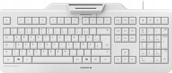 Picture of Cherry JK-A0400EU-0 keyboard USB QWERTZ US English Grey