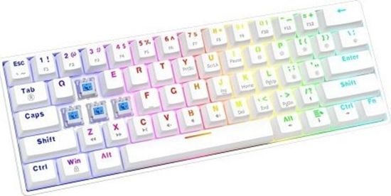 Picture of Klawiatura Savio Whiteout X2 Outemu Blue (WHITEOUT X2 BLUE)