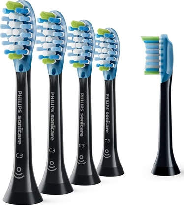 Attēls no Kocówka Philips Sonicare C3 Premium Plaque Defence 5 szt. czarna (HX9045/33)