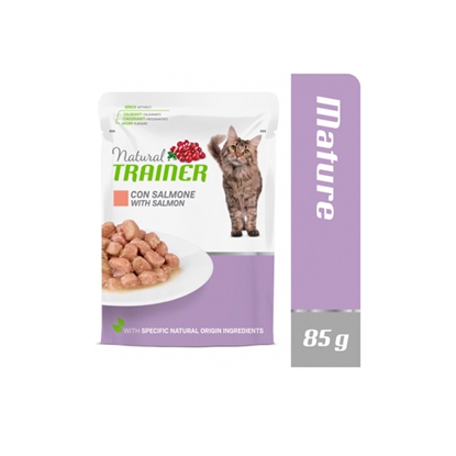 Attēls no Konservi kaķiem Trainer Mature lasis 85g