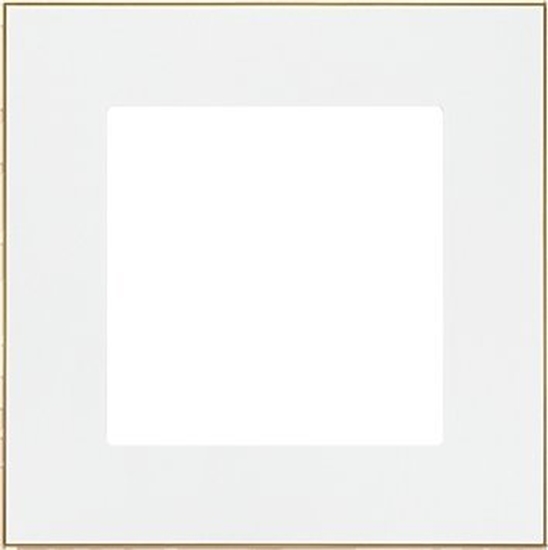 Изображение Kontakt-Simon Ramka pojedyncza Kontakt-Simon 55 TRD1.166/111 DUO biaa/zota